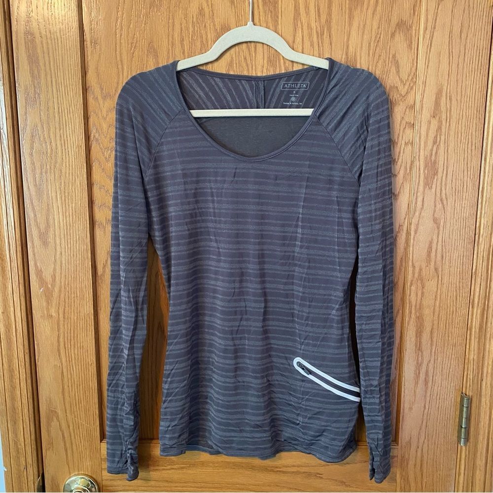 Athleta Long Sleeve Running Shirt